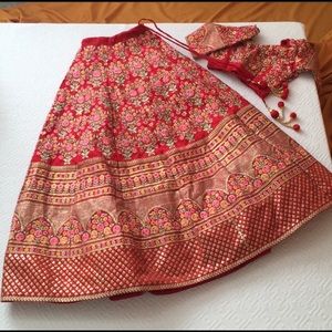 Indian wedding bridal lehenga